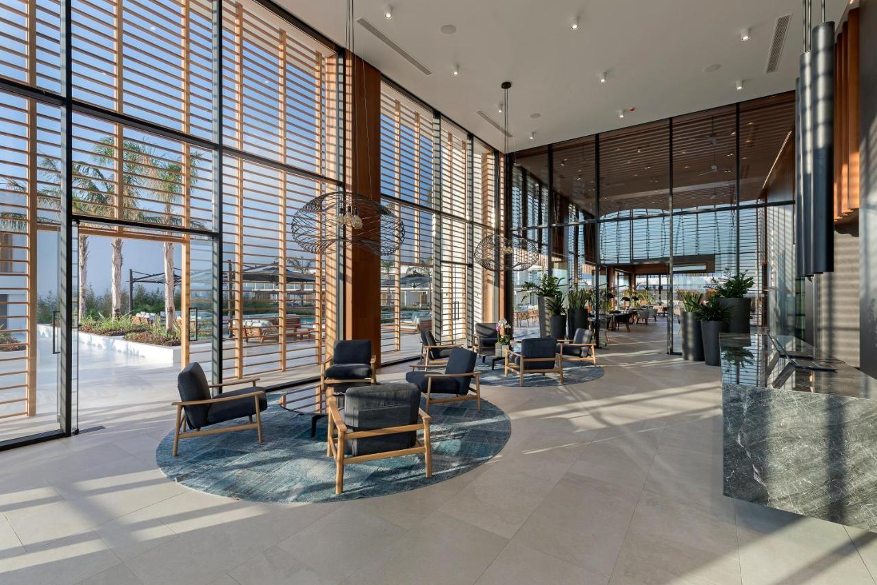 D' Andrea Lagoon All Suites - Adults Only Marmari  Exterior foto The lobby of the hotel