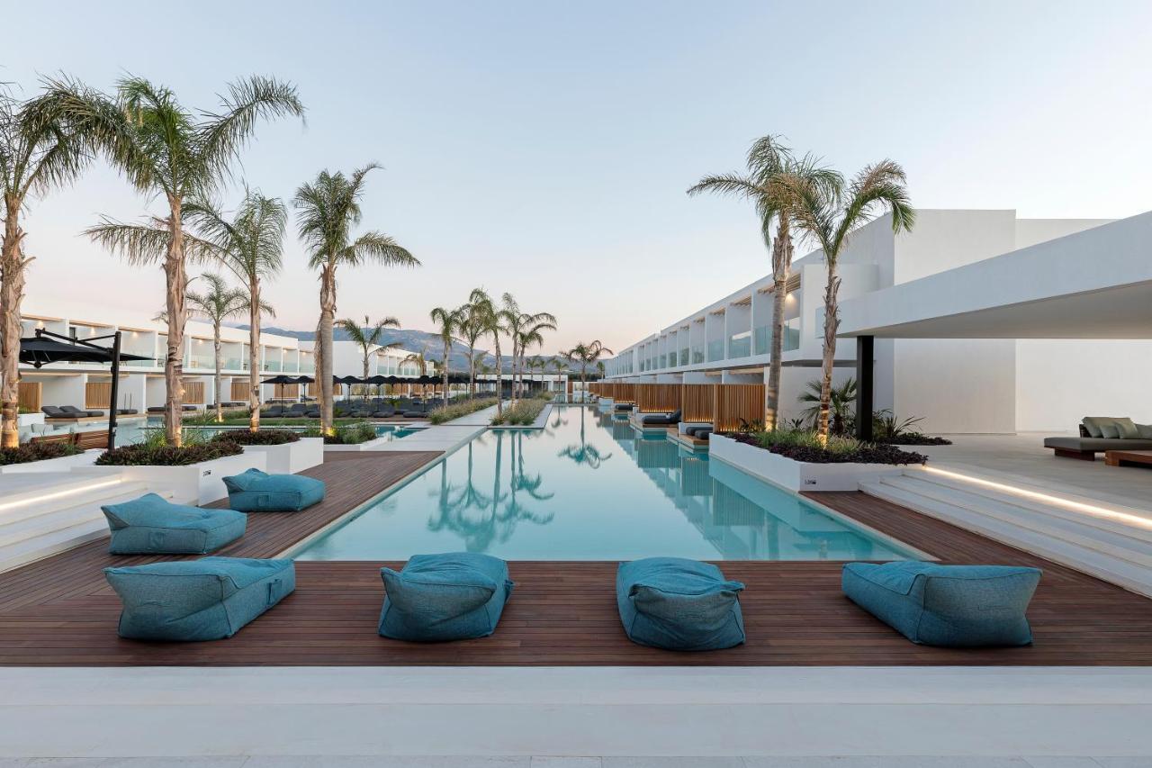 D' Andrea Lagoon All Suites - Adults Only Marmari  Exterior foto The hotel's pool