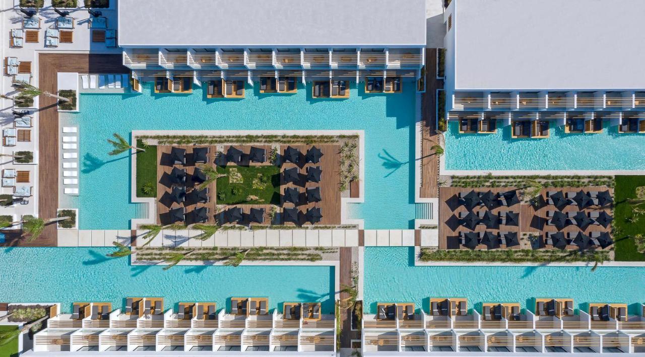 D' Andrea Lagoon All Suites - Adults Only Marmari  Exterior foto Aerial view of the hotel