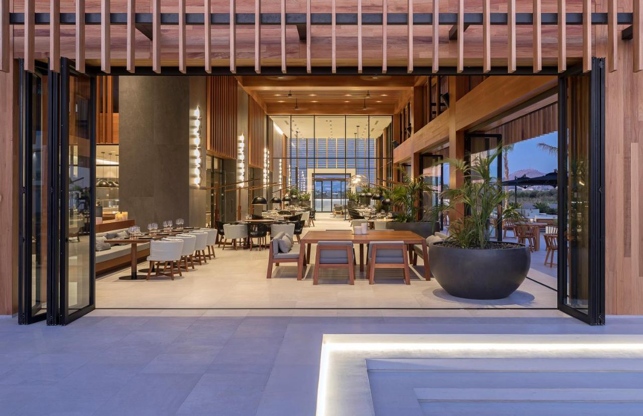 D' Andrea Lagoon All Suites - Adults Only Marmari  Exterior foto The restaurant
