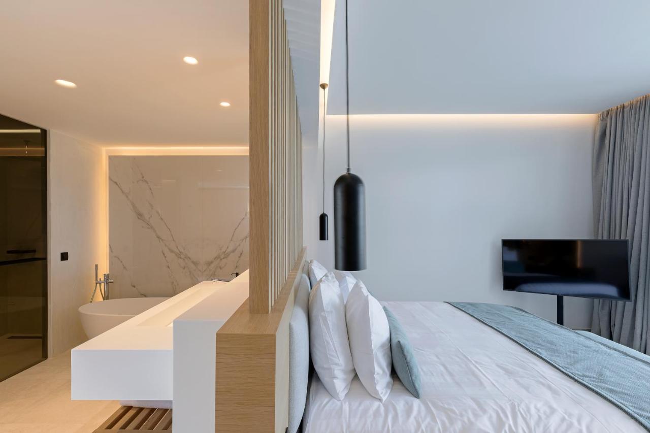 D' Andrea Lagoon All Suites - Adults Only Marmari  Exterior foto A room at the hotel