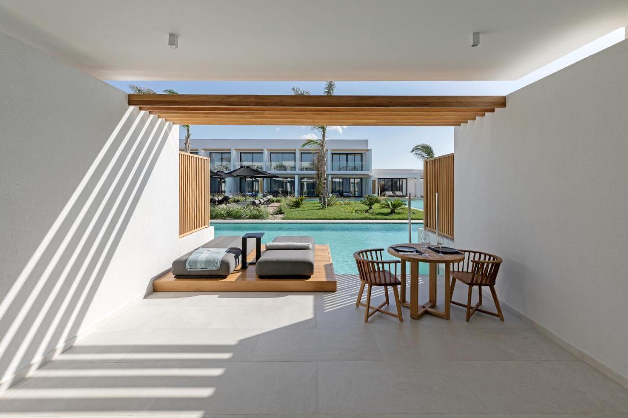 D' Andrea Lagoon All Suites - Adults Only Marmari  Exterior foto The hotel's pool